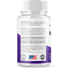 Ingredients and natural extracts highlighted on Neurocept packaging