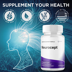 Three Neurocept packages representing the 3-pack option