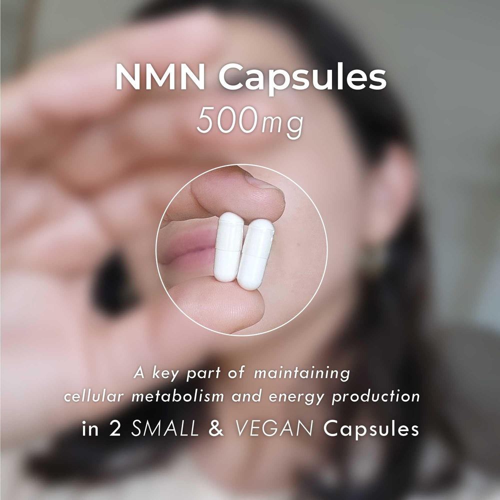 NMN capsules promoting immune and whole-body wellness