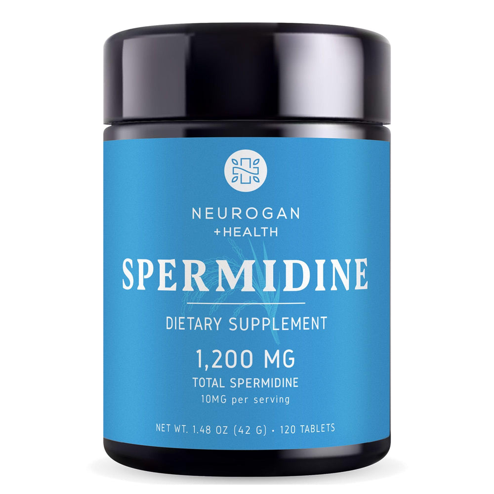 Bottle of Neurogan Spermidine 1200mg supplement