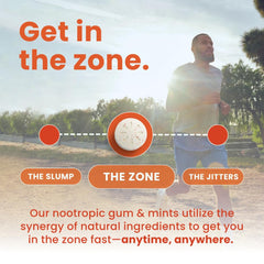 Ingredients highlight: caffeine, L-Theanine, B12 & B6