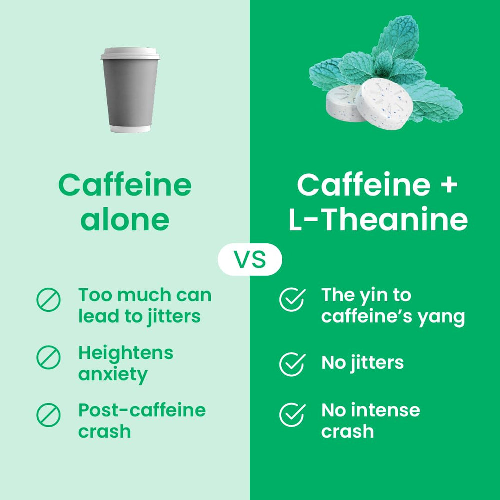Graphic highlighting sugar-free and aspartame-free attributes