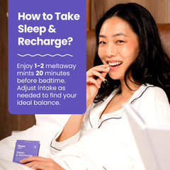 Calm sleep routine with NeuroGum Melatonin mints