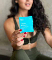 NeuroGum vegan and keto-friendly symbols on packaging