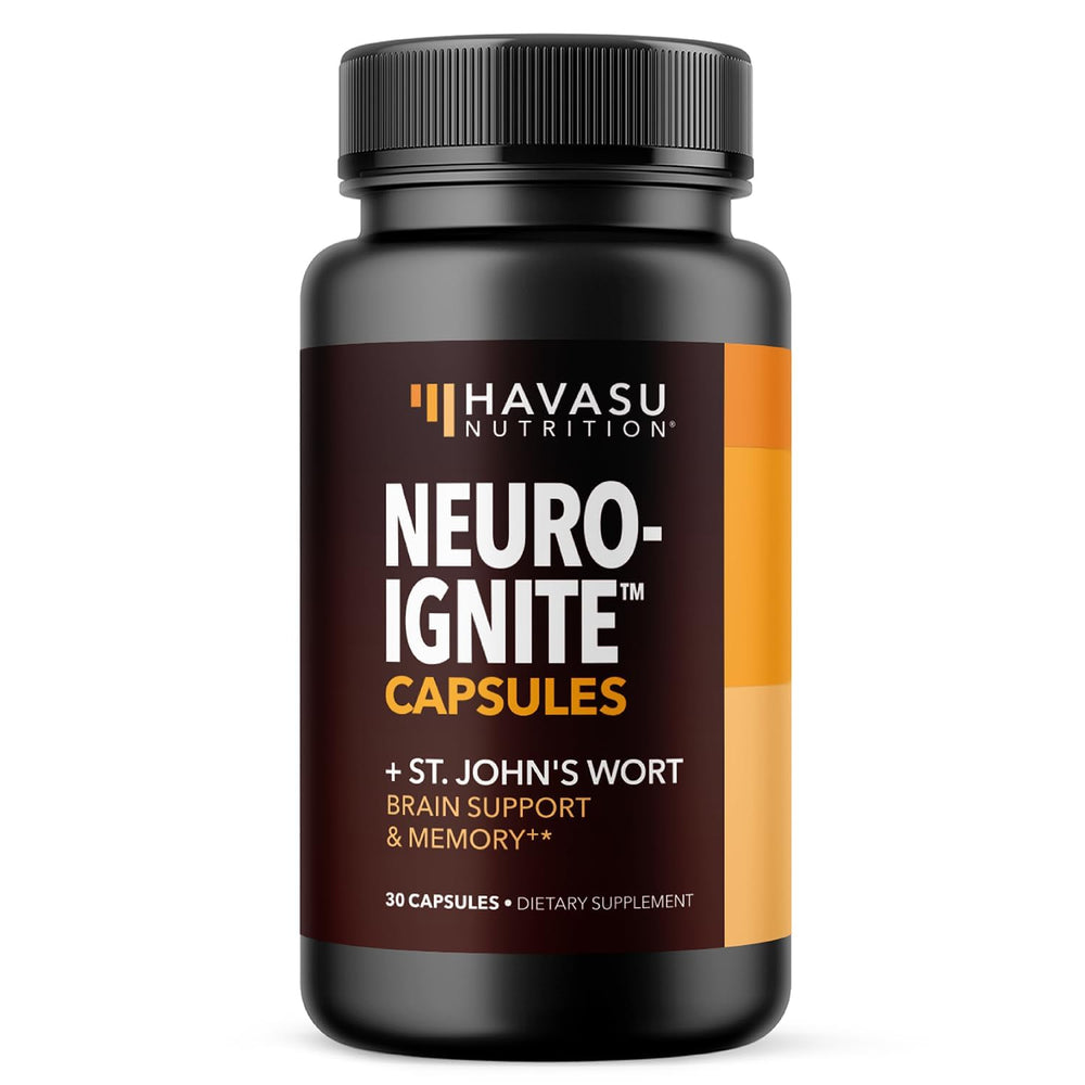 Front view of NeuroIGNITE bottle packaging