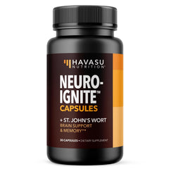 Front view of NeuroIGNITE bottle packaging