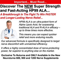 Close-up of HP-99 Alpha Lipoic Acid 1200 mg label