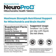 Close-up of NeuroPro+ tablets