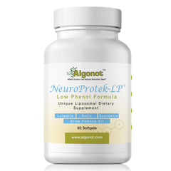 NeuroProtek Low Phenol 60 Soft Gels bottle front view