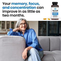 Pack of 2 NeuroQ Memory & Focus bottles