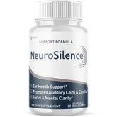 Front view of Neurosilence Capsules bottle