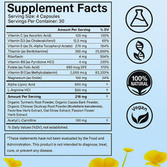 Close-up of Neurovital Capsules showing texture