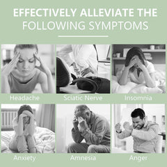 Nerve health and relaxation without drowsiness illustration