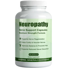 Neurovital Neuropathy Support bottle with capsules