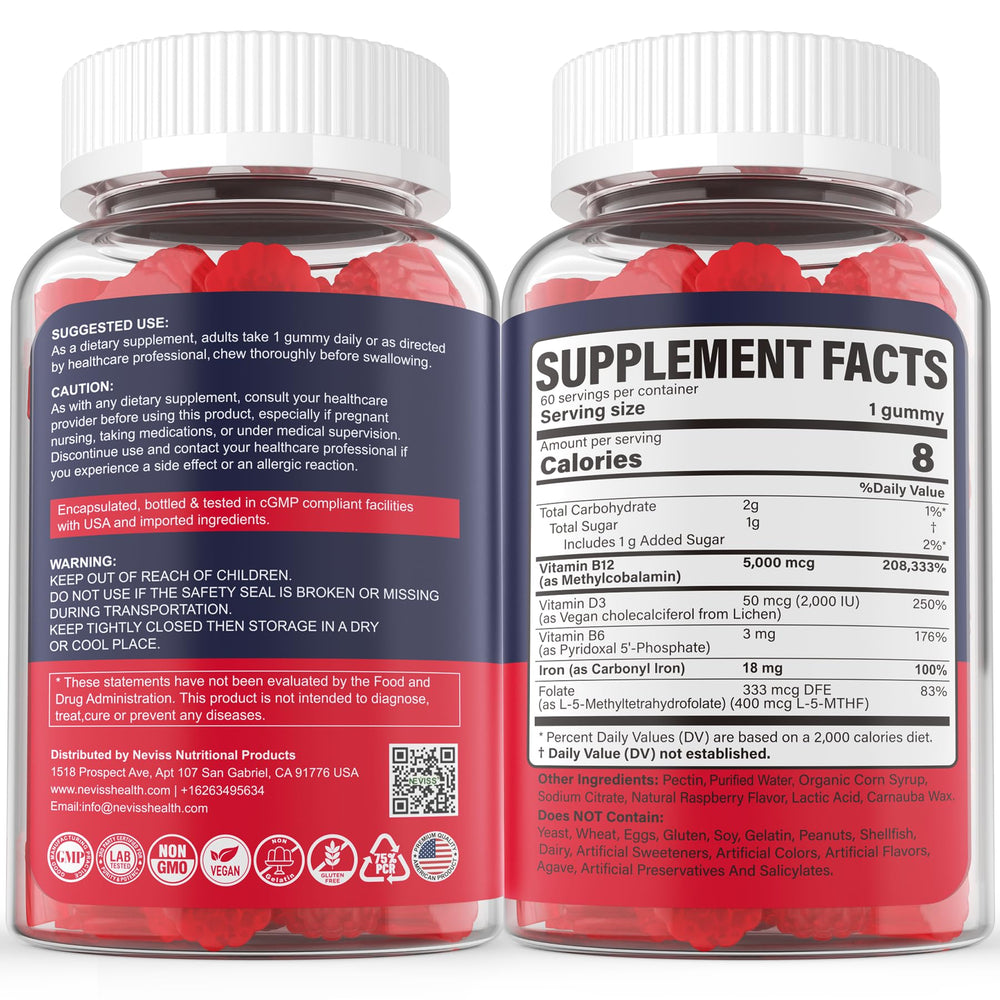 120-serving Neviss bottle packaging