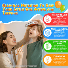 Raspberry flavor Neviss D3 K2 kids gummies