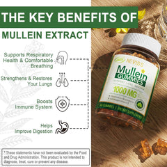 Ingredients list for Neviss Mullein Gummies