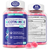 NEVISS Nicotinamide 500mg Gummies bottle front view