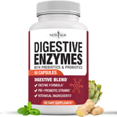 New Age Digestive Enzymes bottle with 60-count