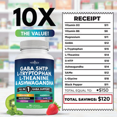 Daily use guide for the New Age GABA All-in-One supplement.