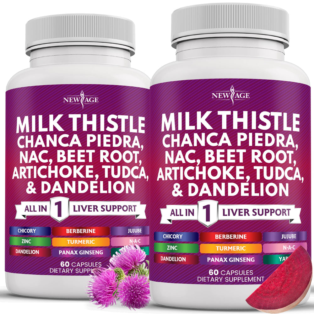 New Age Liver Support bottle label