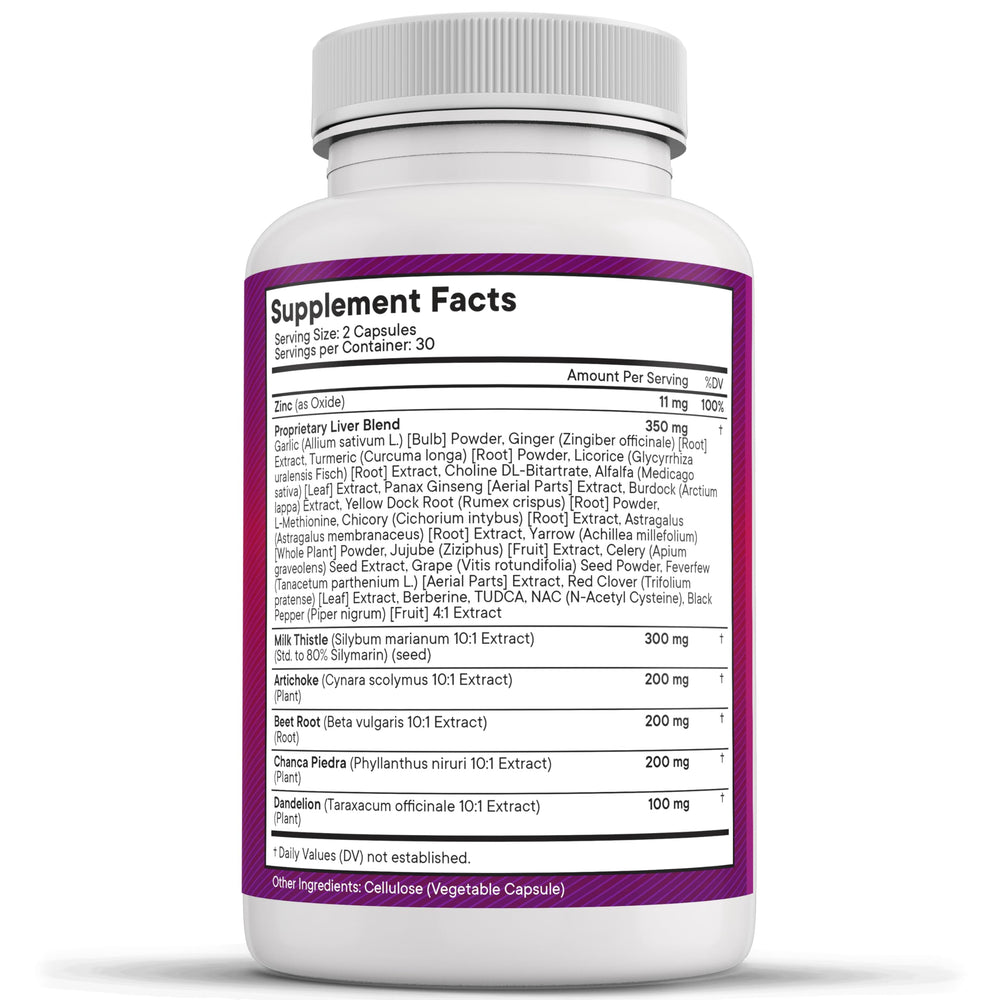 All-in-one liver detox capsules by New Age