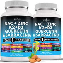 New Age NAC supplement bottle – 120 count