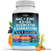 Front bottle of NEW AGE NAC supplement