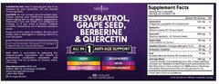 Nutrition label-style graphic for 13 ingredients