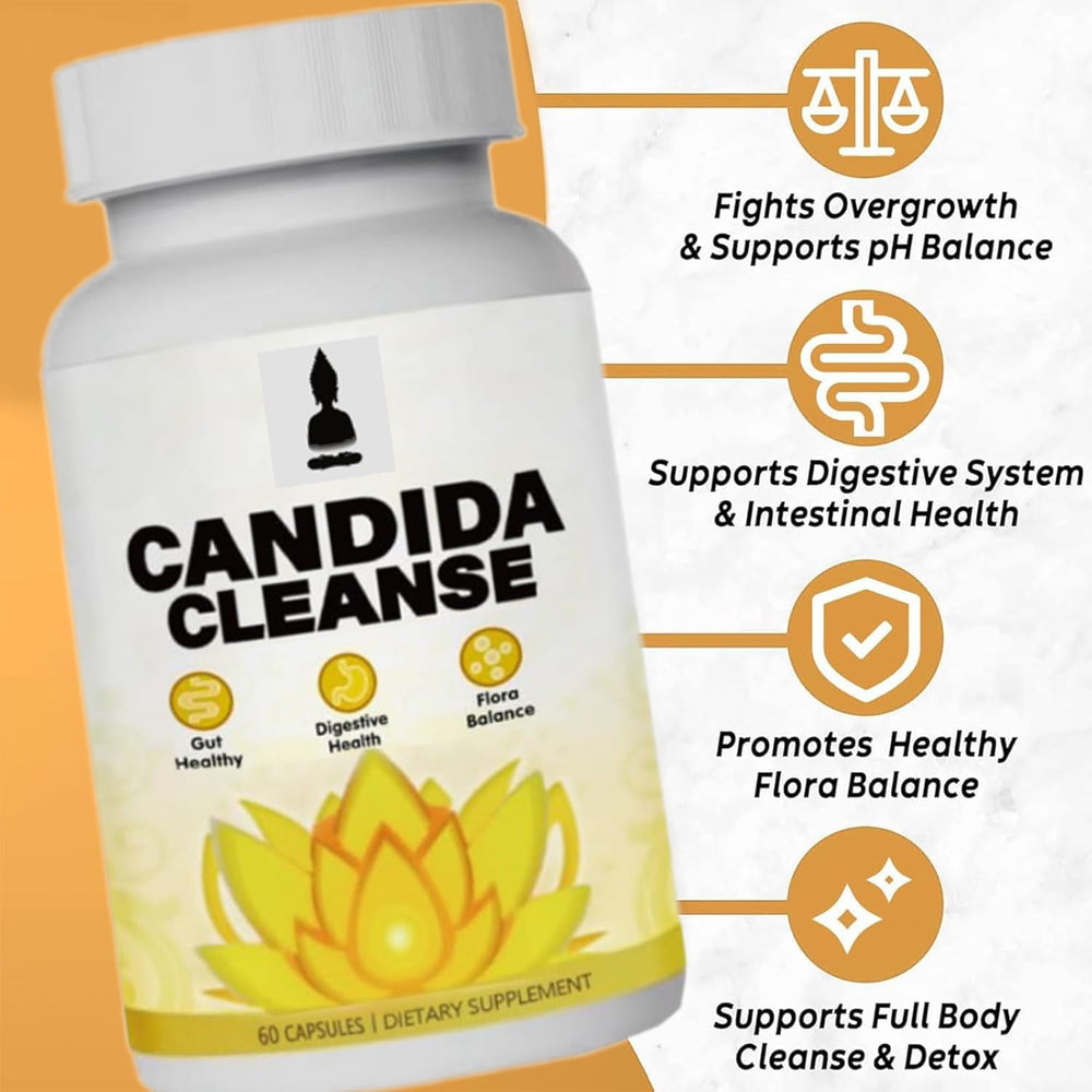 New Candida Cleanse bottle label