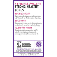 Active woman taking plant-based calcium supplement