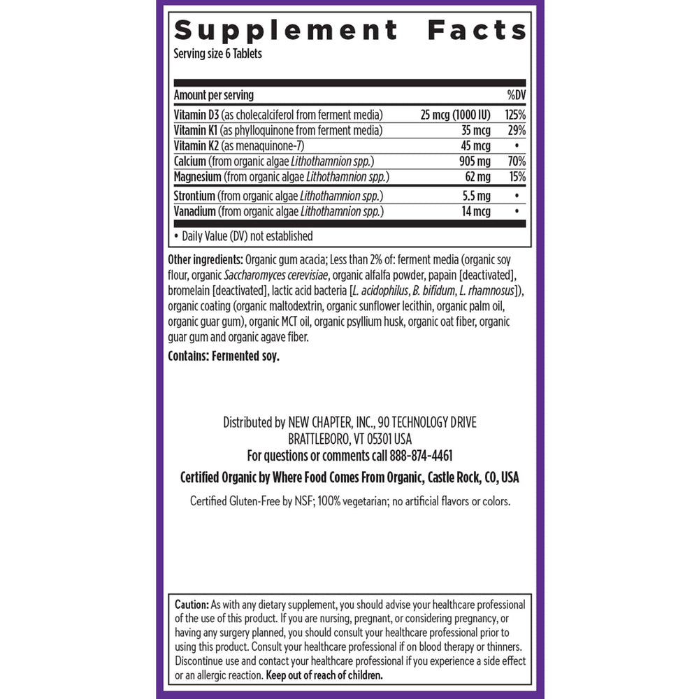 USDA Organic, Non-GMO, vegan certifications displayed