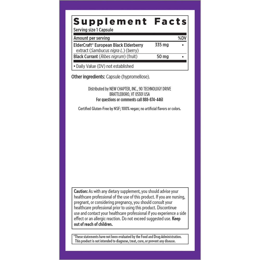 Gluten free and vegan certifications visible on label