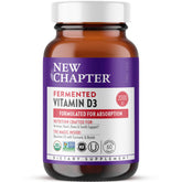 New Chapter Fermented Vitamin D3 2000 IU Organic 60-count bottle
