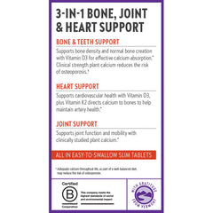 New Chapter packaging emphasizes heart and bone support messaging