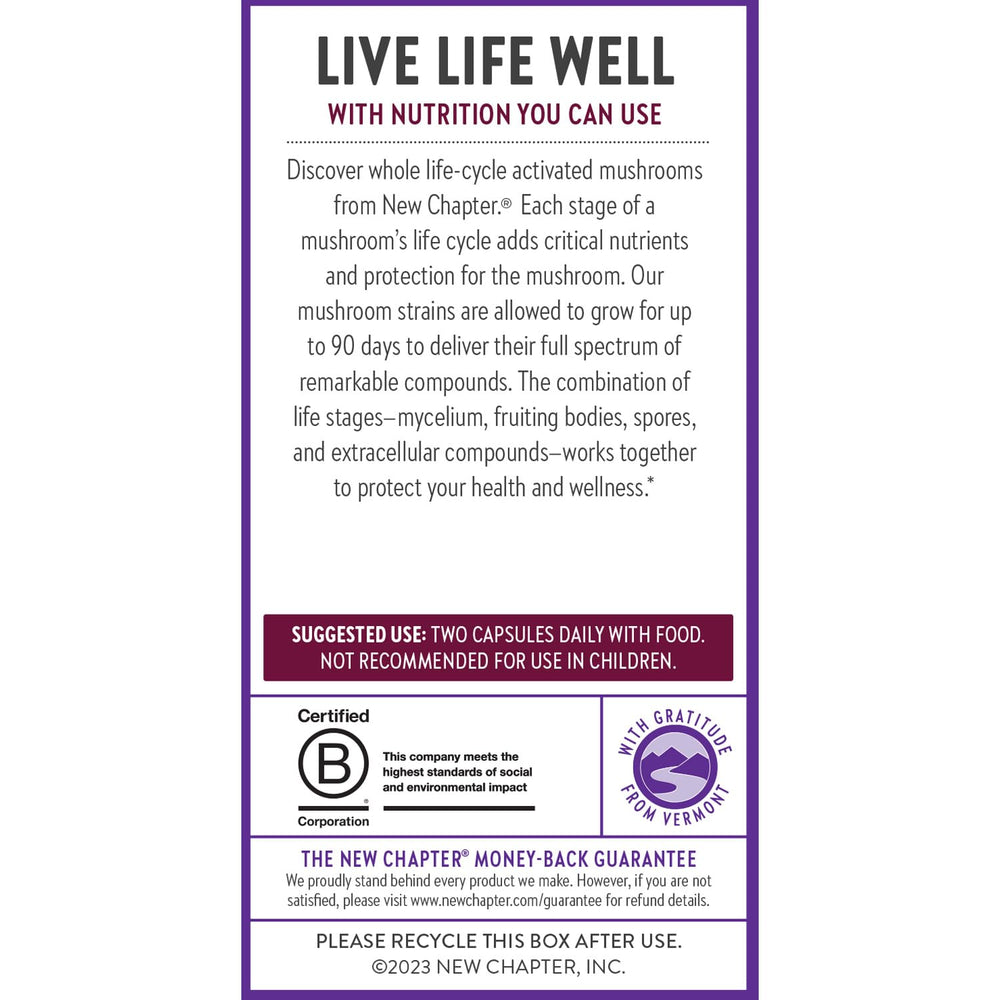 Front view of 120 count LifeShield Immune Support bottle