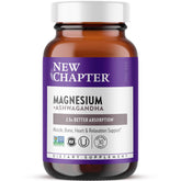 New Chapter Magnesium + Ashwagandha 325 mg bottle front label