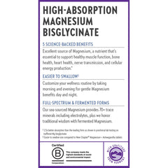 Dosing and usage instructions for New Chapter Magnesium Complex 325mg