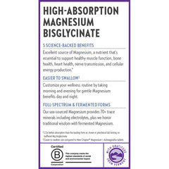 100% vegan magnesium supplement artwork