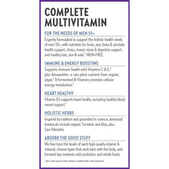 Digestive health emphasis for New Chapter 50+ Multivitamin