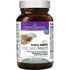 Usage instructions for New Chapter Men's Multivitamin 40+