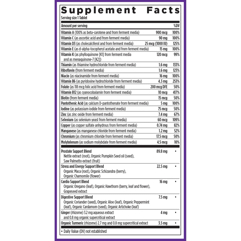 One daily bottle with easy-to-swallow capsules