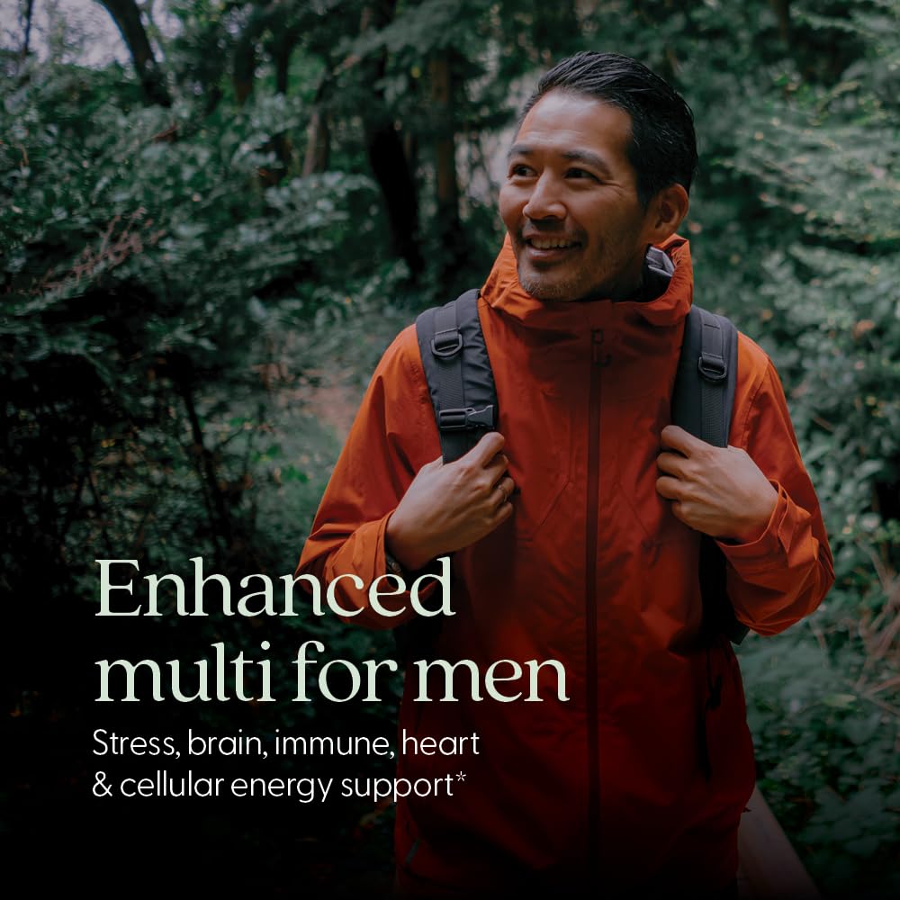 Immune support and vitamin blend visual for New Chapter men’s multivitamin