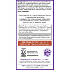 Probiotic fermentation process used for New Chapter multivitamin