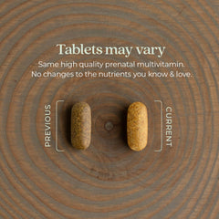 Packaging image showing three tablets per day serving