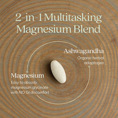 New Chapter TRAACS magnesium bisglycinate label highlights validated mineral form.