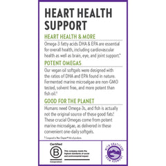 Premium packaging design of New Chapter vegan omega-3 supplement