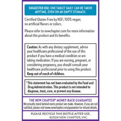 One daily easy-to-swallow vitamin B12 tablet