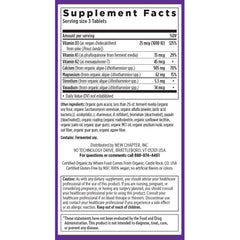 New Chapter vitamin D3 helps absorption of calcium in the body