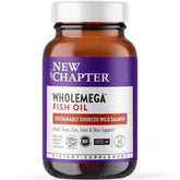 New Chapter Wholemega 2000mg serving image (two softgels)